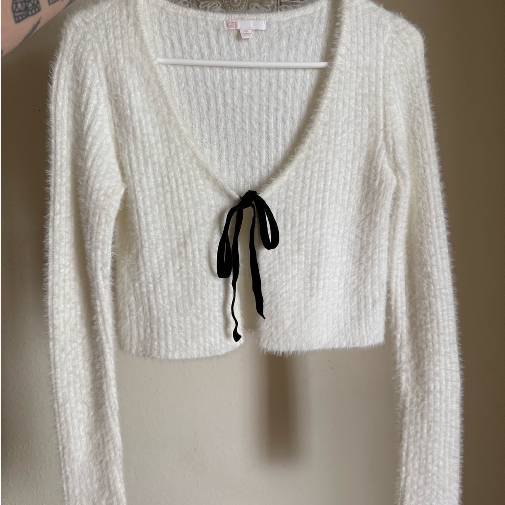 Gianni Bini Cream Knit Sweater